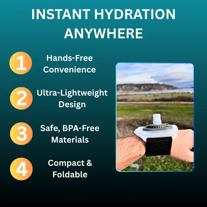 FlexHydrate™ – Sports Soft Flask Bottle